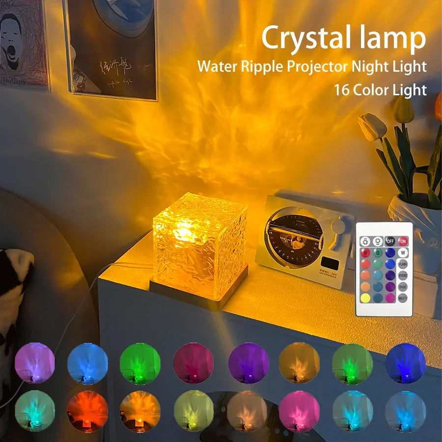 
      Rotating Water Ripple Projector - Mesmerizing Light Effects
 – Radiant Haven