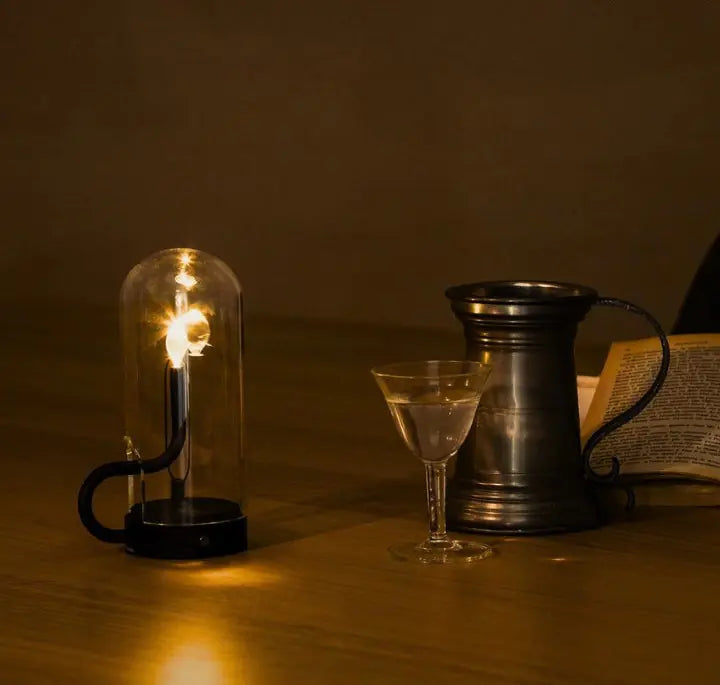 Retro Rechargeable Desk Lamp
